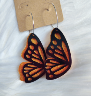 Butterfly Acrylic Earrings